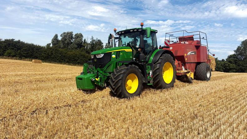 Wheat wraps up as combi-crop baled Wheat wraps up as combi-crop baled