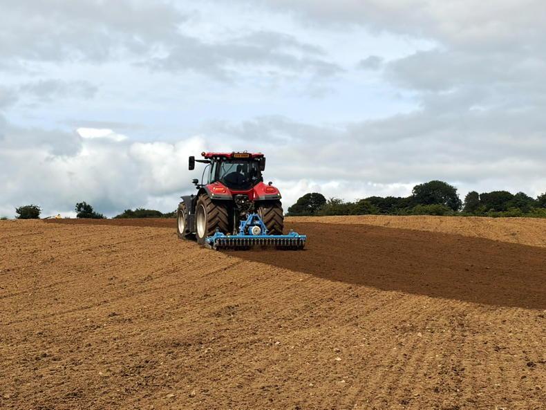 Reseeding done and third-cut silage is in Reseeding done and third-cut silage is in