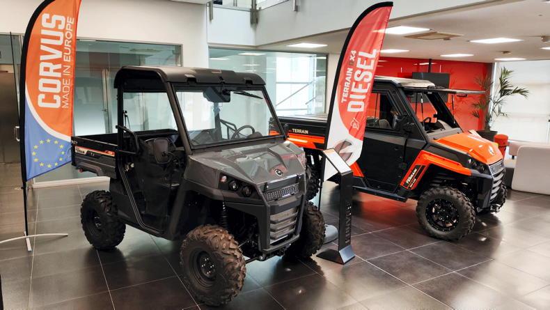 Corvus to exhibit DX4 UTV range Corvus to exhibit DX4 UTV range