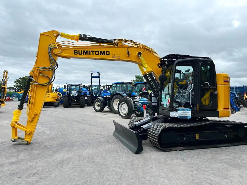 Japanese Sumitomo excavators to make Irish debut at Ploughing Japanese Sumitomo excavators to make Irish debut at Ploughing