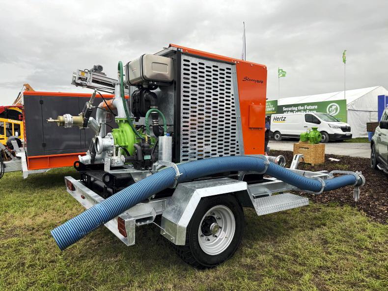 Ploughing highlights: Irish debut for Slurryquip remote pumpset Ploughing highlights: Irish debut for Slurryquip remote pumpset