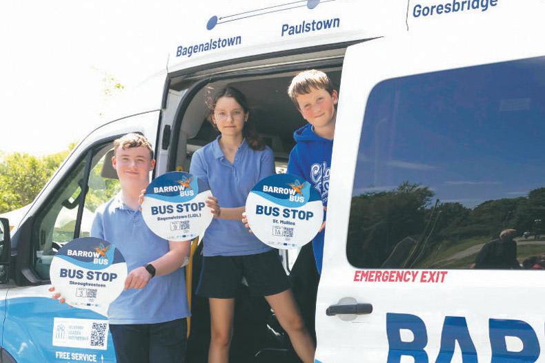 Connecting communities on board the Barrow Bus Connecting communities on board the Barrow Bus