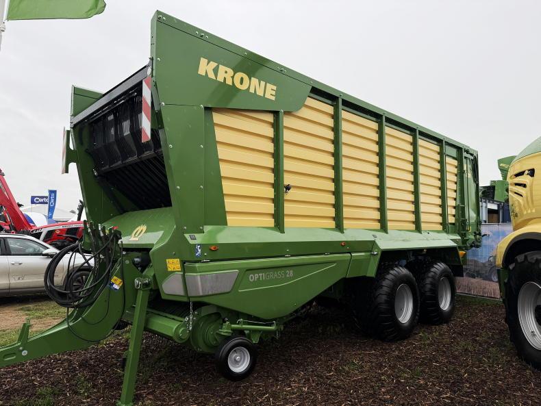 Krone says new MX 380 forage wagon is around a tonne lighter Krone says new MX 380 forage wagon is around a tonne lighter