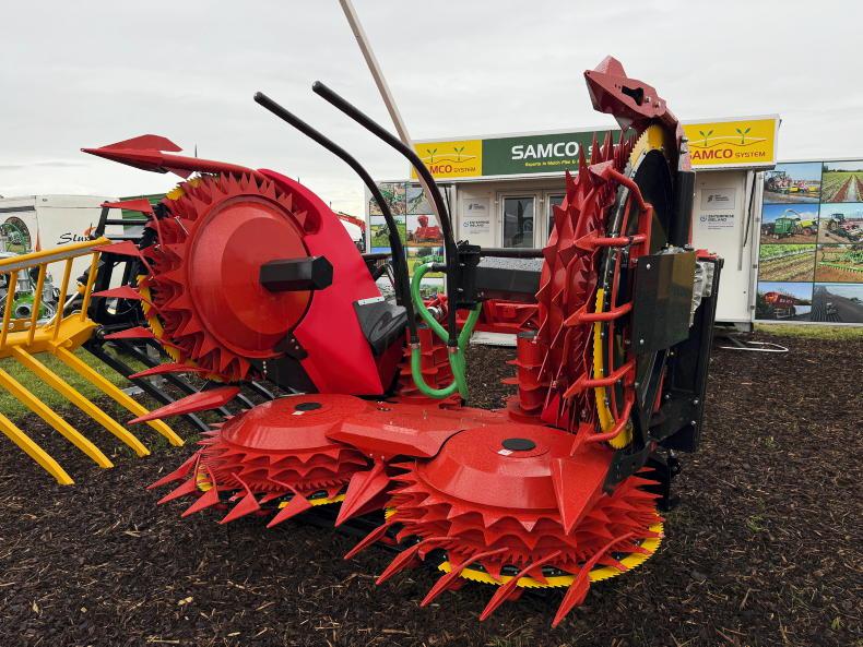 Ploughing highlights: first public outing for Samco-branded maize header Ploughing highlights: first public outing for Samco-branded maize header
