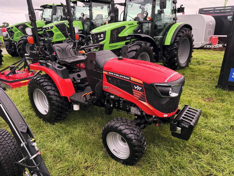 New €12,950 VST compact tractor brings hydrostatic transmission to the range New €12,950 VST compact tractor brings hydrostatic transmission to the range