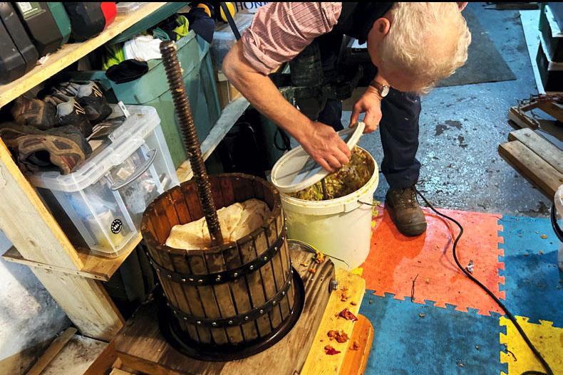 The first rule of Tuesday Night Cider-Making Club: enjoy the process The first rule of Tuesday Night Cider-Making Club: enjoy the process