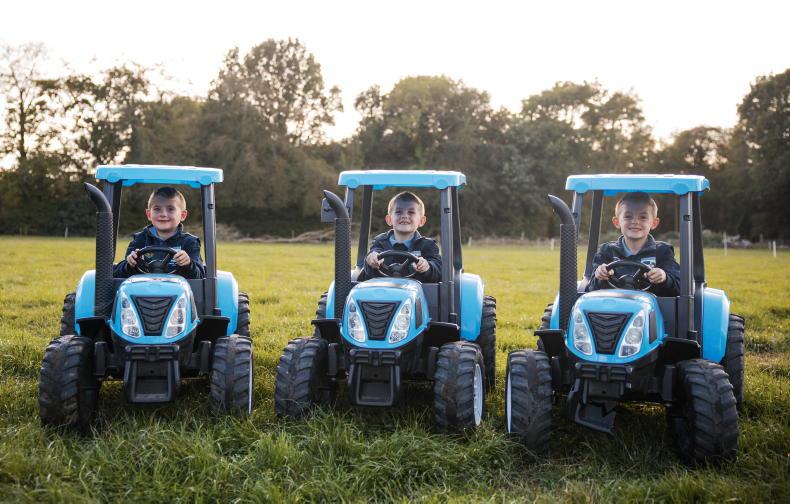 Meet the tractor-mad Carlow triplets taking sheep to school to teach farm safety Meet the tractor-mad Carlow triplets taking sheep to school to teach farm safety