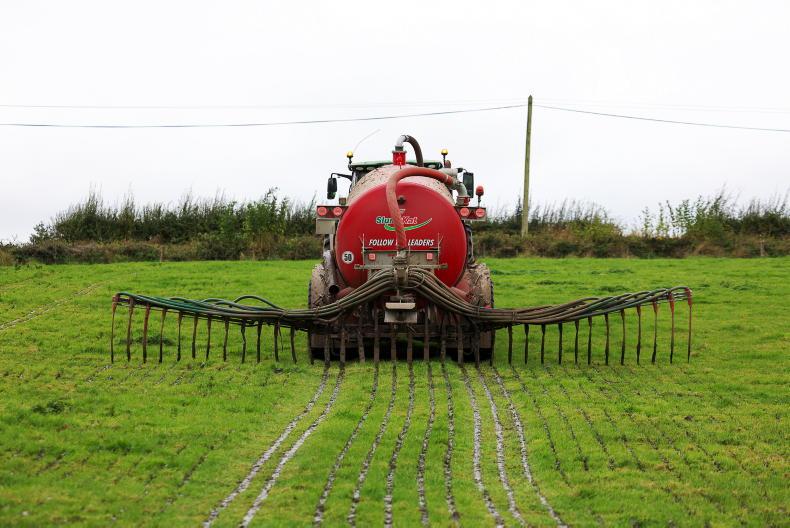 Farmers must register to avail of slurry spreading extension Farmers must register to avail of slurry spreading extension