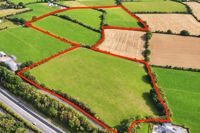 Well-located Kildare land parcels head to auction Well-located Kildare land parcels head to auction