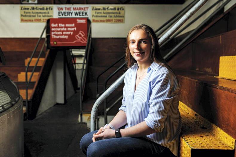 Mart manager Ciara Ryan: ‘the mart is just manic from the time you start’ Mart manager Ciara Ryan: ‘the mart is just manic from the time you start’